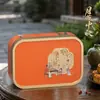 Caja de Regalo Estilo Chino Tradicional para el Festival de Mediados de Otoño, Caja de Lata de Doble Capa de 8 Piezas para Pasteles de Luna, Empaque de Regalo Festivo, Regalo de Negocio para Hotel