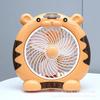 Suministro Directo de Fábrica Ventilador Pequeño para el Hogar Dormitorio de Estudiantes Ventilador Pequeño de Dibujos Animados Oficina Escritorio Ventilador de Escritorio Giratorio