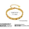 Elegância e sofisticação vintage francesa, aço inoxidável banhado a ouro 18k, pulseira de joias com strass quadrado de padrão vertical para mulheres