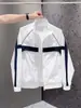 Chaquetas de Bloques de Color para Primavera, Verano y Otoño para Hombres y Mujeres, Tops Sencillos y de Moda, Chaquetas con Cuello, Chaquetas Versátiles a Prueba de Viento de Alta Calidad