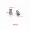 Botón DIY botón accesorios de ropa reloj de pared de metal cuerda para colgar hebilla hebilla cabeza de cuerda cabeza de cuerda de cintura cabeza de cuerda de sombrero