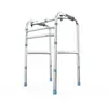 Acero Inoxidable Curva Simple Doble Curva Andador Ajustable Móvil Andador para Ancianos Multifuncional Barra Horizontal Barras Paralelas Andador