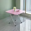 Nova Mesa Dobrável Casa de Aluguel Mesa para Casa Alugada Mesa de Jantar para Casa Mesa de Estudo Banca de Rua Portátil ao Ar Livre Mesa para Dormitório