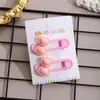 Estilo Nuevo de Verano para Niños Clip Lateral con Lazo Dibujos Animados Lindo Pinza para Flequillo Pasador de Pelo Niña Pinza de Pato Accesorio para el Cabello