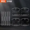 Tira de goma anticolisión para puerta de coche, pegatina antiarañazos para manija de hueco de puerta, pegatina protectora transparente antiarañazos decorativa personalizada, universal