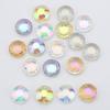 Pujiang Vidro Cristal 18mm Pingente Ninho de Pássaro Furo Único Cor Eletrogalvanizada Acessórios de Joalheria DIY Colar Contas de Vidro Artesanais