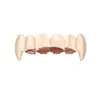 Chapas 18K lisas para hip hop para homens e mulheres Europeu e Americano Halloween Dente de tigre presas de vampiro Grills