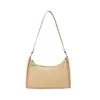 2025 Nueva Moda Tendencia Retro Bolso de Paja Forma de Dumpling Versátil Gran Capacidad Bolso de Hombro Bolso Tejido a Mano Bolso para Mujer