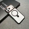 Capa de Celular com Suporte Magnético Iphone17Promax Pele-Like Fosca Iphone16 15 Anti-Queda 14 Capa Protetora 13