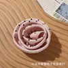 Estilo Coreano Temperamento Suave Tela Lunares Flor de Capullo Pinza de Garra DIY Accesorios para el Cabello Zapatos Sombreros Broche Ropa Accesorios de Flores
