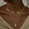 Collar de Abalorios Irregulares de Anillo Cruzado Europeo y Americano Multicapa Estilo Ins Personalidad Creativa Gargantilla Exagerada en Capas