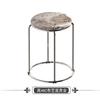 Taburete redondo grueso Taburete sólido Taburete de madera maciza Taburete de almacenamiento Taburete moderno para cambiar zapatos Taburete de hierro Taburete redondo de hierro Taburete grueso reforzado