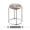 Taburete de Madera Maciza, Elegante Taburete para Cambiarse los Zapatos, Taburete Redondo Engrosado, Taburete con Almacenamiento, Taburete Sólido, Taburete de Hierro, Taburete Redondo de Hierro, Taburete Engrosado Reforzado