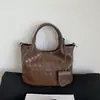 Bolso Tejido de Moda y Estilo Coreano para Mujer Verano 2025 Versátil de Gama Alta Bolso de Hombro Cruzado