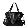 Bolsa Tote Transversal PU Macio Casual Versátil Bolsa de Mão Grande Capacidade Atmosfera Retrô Europeia e Americana Bolsa de Ombro para o Dia a Dia