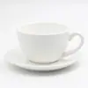 Xícara de Café Cappuccino Latte Conjunto Cerâmico Europeu Produto Único Espresso Xícara e Pires de Café 200ml