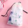 Bolsa de cordão eva fosco bolso com cordão para presente bolsa de toalha facial macia para beleza embalagem de toalha de limpeza bolsa de embalagem para presente