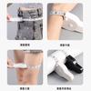 Regla de tres circunferencias cinta métrica automática cinta métrica para medir ropa comúnmente utilizada circunferencia de cintura circunferencia de pecho circunferencia de brazo circunferencia de pierna circunferencia de cabeza regla suave