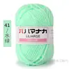 4 Ovillos de Hilo de Algodón Leche de Grosor Medio Hilo para Bebé Kit de Materiales para Tejer Crochet Hecho a Mano DIY Ramo de Muñeca