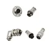 Conector NCS-163-PM NANABOSHI Seven Star Science Aviation Enchufe Base 2 Núcleos 4 Pines 8 Agujeros 6 Pines