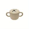 Taza de alimentación de silicona nueva transfronteriza, Taza de alimentación de silicona para niños, Taza de alimentación de silicona para bebés