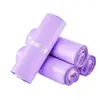 Bolsas de Empaque de Plástico Morado en Relieve, Empaque Logístico, Bolsas de Empaque Impermeables y Antiexplosivas, Venta al por Mayor de Plástico, Nueva Versión Mejorada