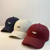 Nueva tendencia de moda primavera para hombres y mujeres gorra de béisbol con bordado tridimensional de todas las combinaciones color sólido para cabeza grande cara pequeña gorra