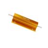 Resistencias RX24 de Alta Potencia, Caja de Aluminio Dorada, 100W, 0.1R/0.2R/0.3R/4R/0.5R/6R/8R/10R