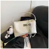 Bolso Cubo de Moda Versátil Cadena Rombo Transfronterizo 2025 Nuevo Modelo para Mujer Gran Capacidad Otoño Súper Popular Bolso de Hombro