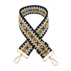 Nuevo Cinco Cm Jacquard Diamante Estilo Étnico Correa Ancha para Hombro Correa Gruesa para Accesorios de Bolso Bandolera Correa Larga