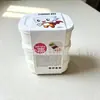 Caja de Almacenamiento Larga de Color Dopamina de Grado Alimenticio Caja de Almuerzo Desechable Caja de Almacenamiento Apilable