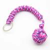 Paracord Trenzado Bola de Acero Nudo de Serpiente Bola Llavero de Paracord para Supervivencia al Aire Libre Estilo Camping Lona para Tienda Equipo de Supervivencia al Aire Libre