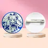 Barra de Espejo de Metal Periféricos Personalizados para Fans de Anime Personajes de Juegos Bidimensionales Insignia de Acero Inoxidable Insignia Colgante