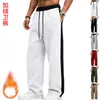 26 nueva colección otoño/invierno: Pantalones deportivos y casuales para hombre, de estilo europeo y americano, versátiles y a la moda, corte holgado, pierna recta, con cordón