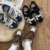 Nubes en el Árbol 2025 Nuevos Zapatos Versátiles de Suela Gruesa que Aumentan la Altura Zapatos de Papá de Moda Tenis Casuales con Bloques de Color para Mujer Zapatos Deportivos Mujer