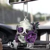 Pendente para carro novo de Halloween transfronteiriço, pingente de carro, caveira criativa, pingente de decoração para retrovisor