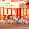 Nova Caixa Surpresa de Carimbos Gatinho Despreocupado do Xiaohongshu Carimbo Gatinho Curativo Ornamento de Mesa Caixa Surpresa da Moda