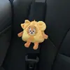 Queso Tom y Jerry Cubierta para Hombro de Cinturón de Seguridad de Coche Cubierta Protectora Neutra Avanzada Linda Decoración Interior de Coche Coche