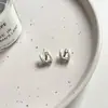 Pendientes Metálicos de Goteo Estilo Retro Francés para Mujer, Diseño Sencillo de Nicho Versátil para el Día a Día, Pendientes Elegantes de Moda para Mujer