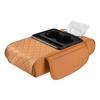 Caja de Pañuelos para Coche Caja del Reposabrazos Almohadilla Elevadora Reposabrazos Central de Coche Bolsa de Almacenamiento Portavasos Cuatro en Uno