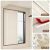 Cortinas Específicas para Baño, Plegables Impermeables sin Taladro, Oscurecedoras Anti-Mirada para Ventanas Pequeñas de Baño
