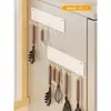Imán de Refrigerador Estante de Almacenamiento Magnético Lateral Cesta Colgante Simple Caja de Almacenamiento Multifuncional Pared de Cocina Colgante Cesta de Metal sin Perforación