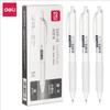 Deli s60 Zhen pluma de gel de presión suave 0.5mm pluma pincel secado rápido punta redonda negro rojo azul estudiantes