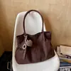 Nova Coleção de Outono 2026 da Shuai Mi: Bolsa Tote Retrô, Bolsa de Ombro Moderna e Estilosa, Bolsa de Braço Simples e Casual