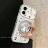 Suporte rotativo integrado de 360 grausCompatível com capa de celular iPhone 17 Pro Max, Apple 15/16 Pro
