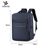 Nueva mochila de negocios transfronteriza simple, bolsa multifuncional para laptop para hombres, gran capacidad, bolsa de viaje recargable por USB