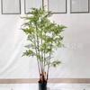 Nuevo helecho cola de caballo nórdico para decoración del suelo del hogar, simulación de planta verde en maceta, helecho persa, árbol de alambre de hierro