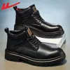 Botas casuais masculinas Martin, botas de trabalho, WXP(WZ)-3377