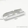 Conector de Barra Romana, Conector de Barra de Cortina de Metal, Conector Engrosado para Barra Hueca, Accesorios para Barra de Cortina, Barra de Empalme