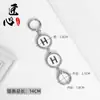 Bolsa de Mahjong Coco Pool Corrente de Extensão para Ombro Acessórios de Transformação Bolsa Dionyor com Alça de Ombro Corrente Decorativa Estendida de Liga